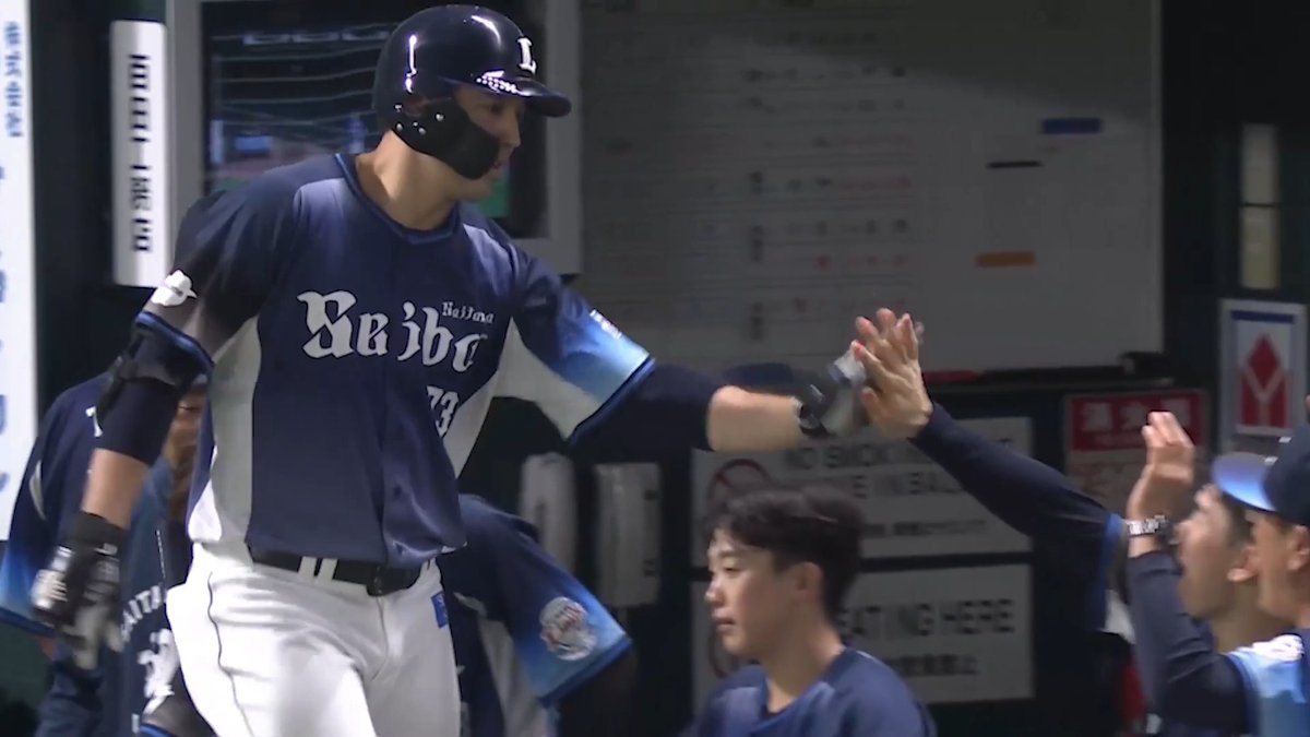 #林安可 選手のホームランで1点を追加！ 試合中盤にリードを広げます！ #seibulions #打破