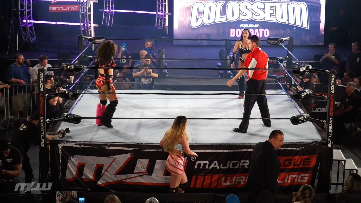 The MLW production looks really good.