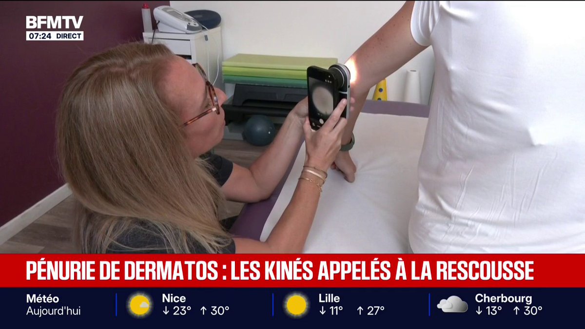 Face à la pénurie de dermatologues en Occitanie, les kinés formés au dépistage du cancer de la peau