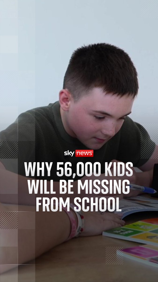 Nearly 56,000 children with special educational needs and disabilities are expected to miss school this September despite being enrolled, according to YouGov polling analysed by Ambitious about Autism. Sky's Anjum Peerbacos speaks to a mother in County Durham, whose 11-year-old autistic son Sebastian is struggling to access the support he needs at school. 🔗