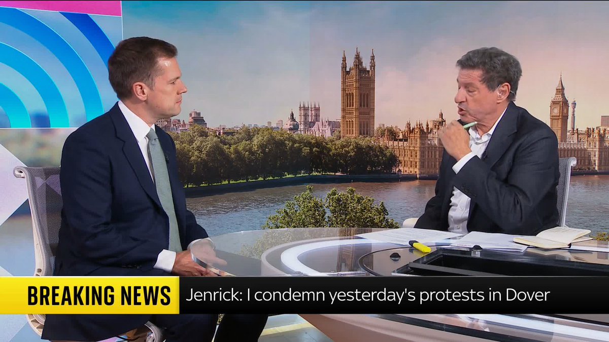 "You have to judge Nigel [Farage] on how he's responded to this." Reform UK Treasury spokesperson Robert Jenrick defends party leader Nigel Farage over allegations around political donations. Jon Sopel 📺 Sky 501, Virgin 602, Freeview 233