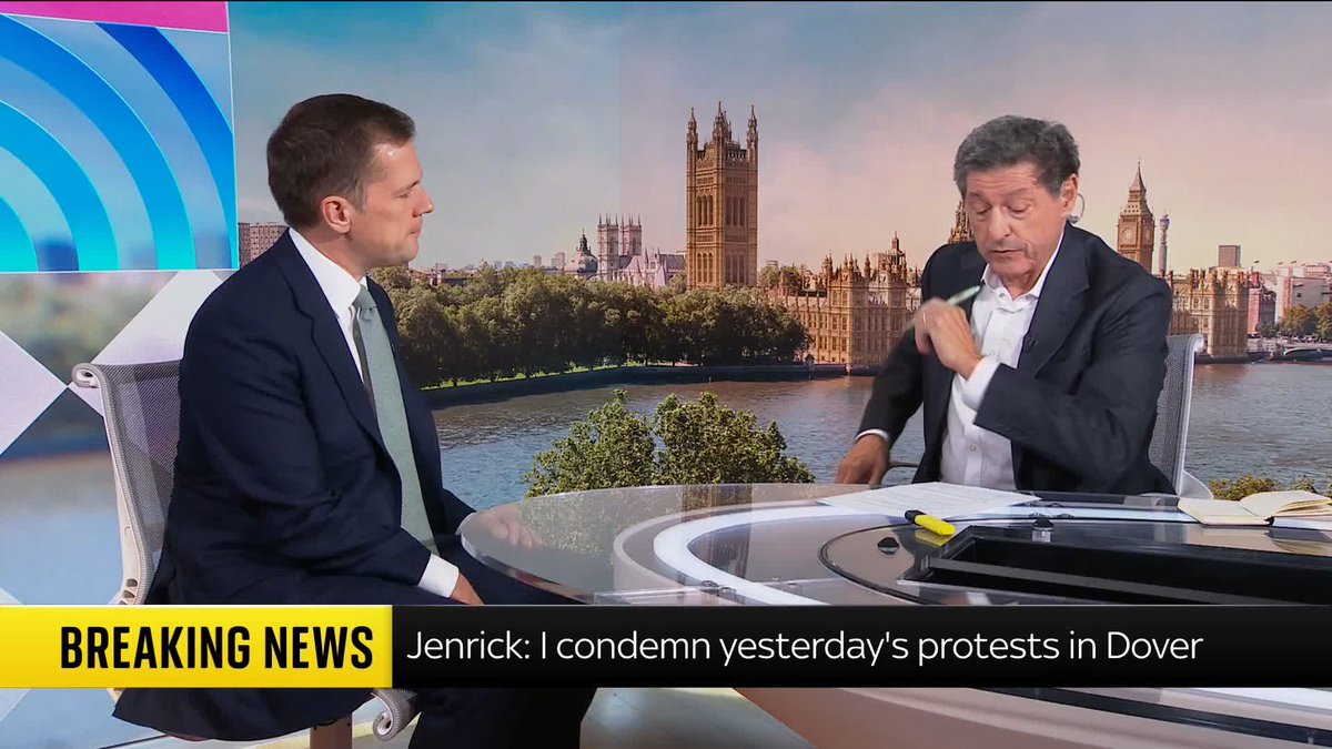 "You're impugning someone's integrity and patriotism on the basis that she was born in Somalia." - Jon Sopel "It's a legitimate question to ask." - Reform UK's Robert Jenrick defends Zia Yusuf over his comments about a Labour by-election candidate.
