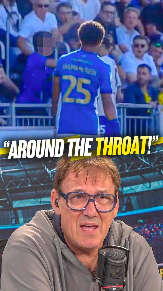 🤯 "Keep your head!" 😳 "Never going to get sympathy if you grab a fan round the neck." Tony Cascarino weighs in on Krystian Bielik's altercation with a fan in Cardiff's most recent game against Portsmouth.