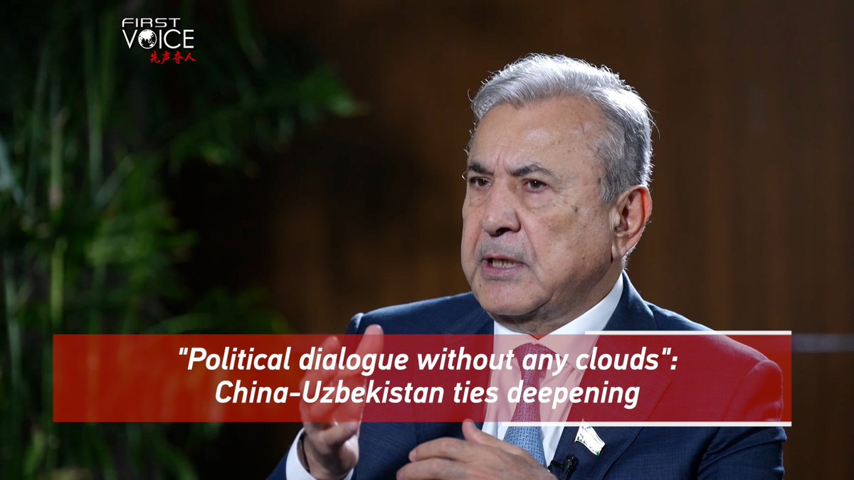 "Political dialogue without any clouds": China-Uzbekistan ties deepening #CGTNFirstVoice