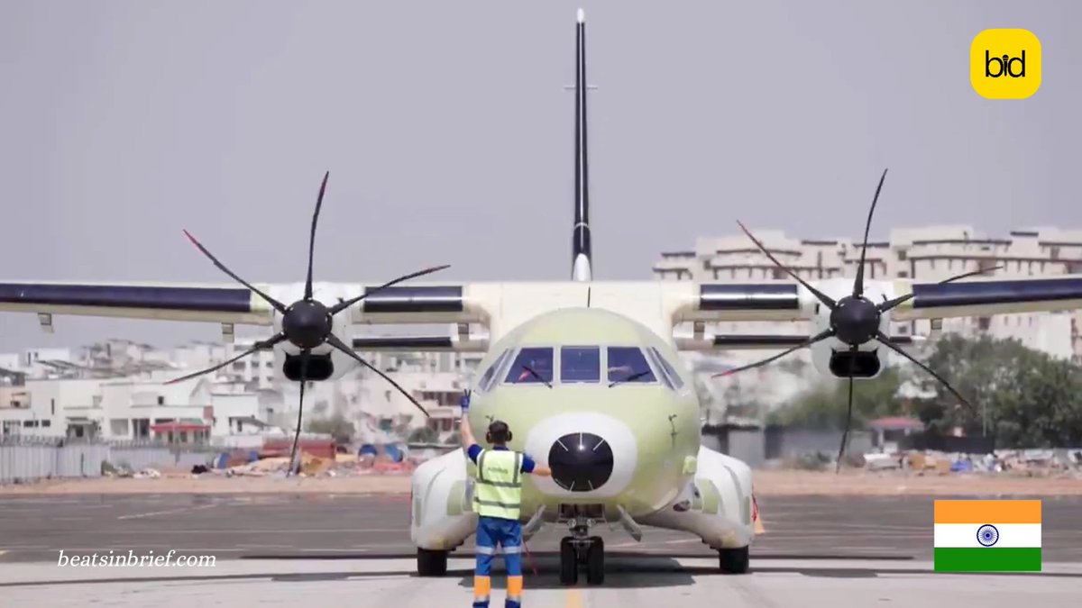 🚨 Airbus is set to deliver more than two aircraft a week to India over the next 10 years, with a backlog of over 1,200 planes from 🇮🇳 Indian customers.