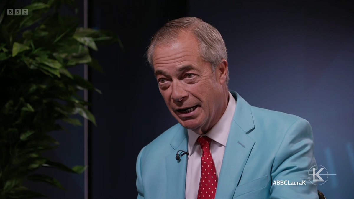 “Frankly I wasn’t even listening” Reform UK leader Nigel Farage says he wasn’t listening during a conversation with his former aide and an undercover reporter discussing what appears to have been a scheme to funnel foreign money to his party #BBCLauraK