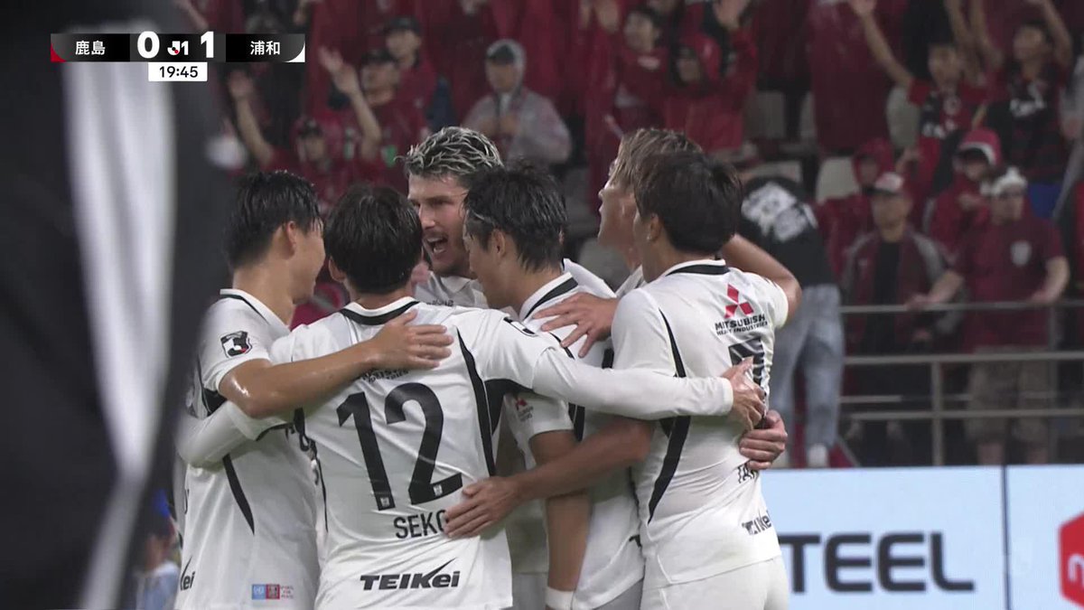 🎦 ゴール動画 🏆 明治安田Ｊ１リーグ 🆚 鹿島vs浦和 🔢 0-1 ⌚️ 20分 ⚽️ オウンゴール（浦和） #Ｊリーグ