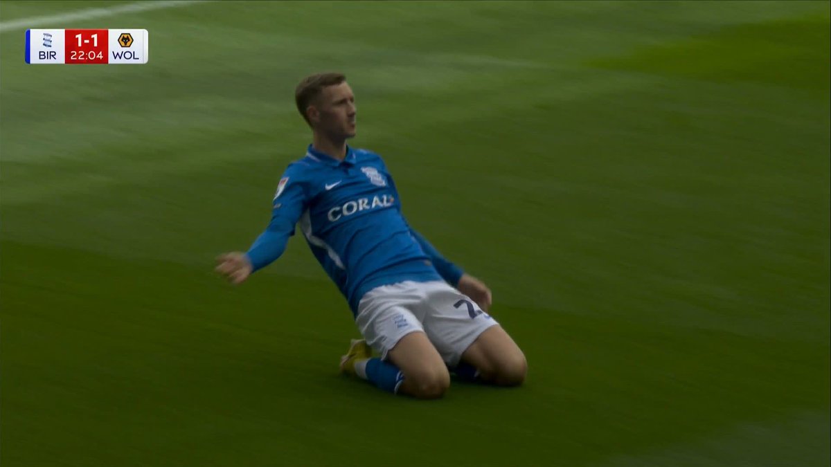 Jay Stansfield with a STUNNING strike to bring Birmingham level! 😤