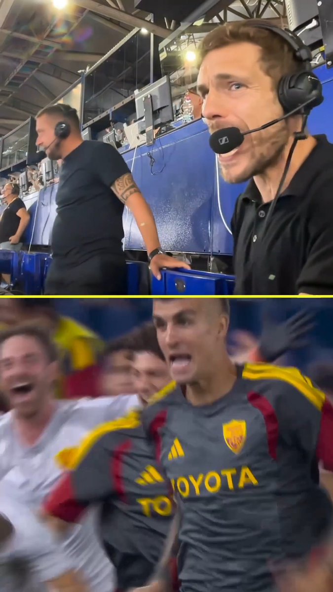 Hermoso ➕ Soulé ⌛⚽⚽ È DELIRIO all'Olimpico 🟡🔴 🎙️ Riccardo Mancini e Giaccherini #RomaAtalanta #SerieAEnilive #DAZN
