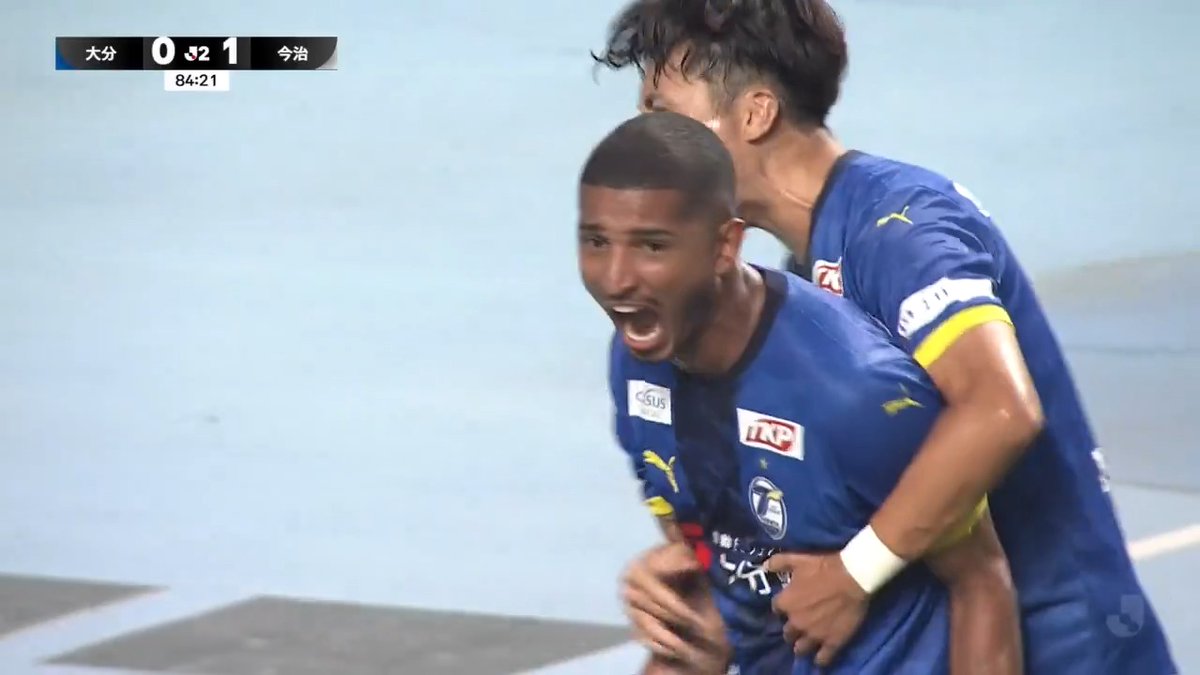 🎦 ゴール動画 🏆 明治安田J2リーグ 🆚 大分vs今治 🔢 1-1 ⌚️ 85分 ⚽️ ペレイラ(大分) #Jリーグ