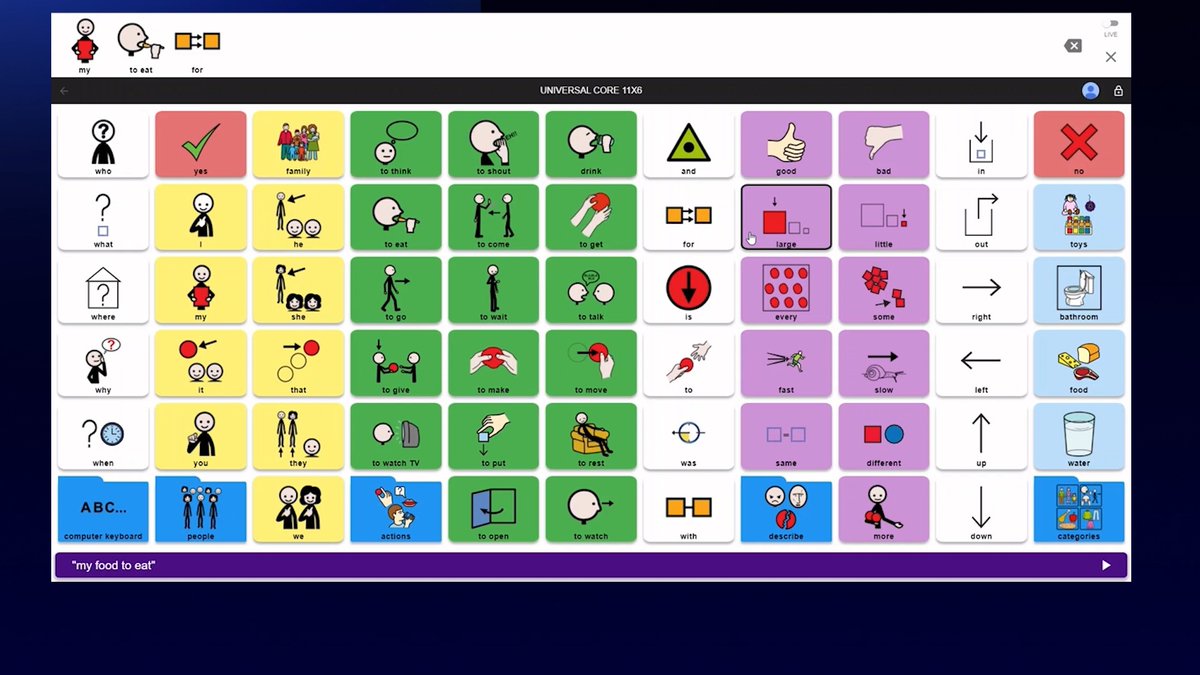 Cboard is an open source AAC web app that helps people with speech and language disabilities communicate using symbols and text-to-speech. Thanks to its global community of developers, educators, translators, and contributors, Cboard supports accessible communication for people of all ages.