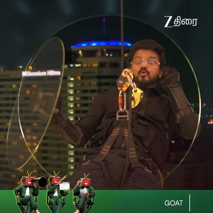 📽️Goat இப்போது உங்கள் Zee திரையில்✨... #ZeeThirai #இரத்தத்தில்கலந்ததுசினிமா