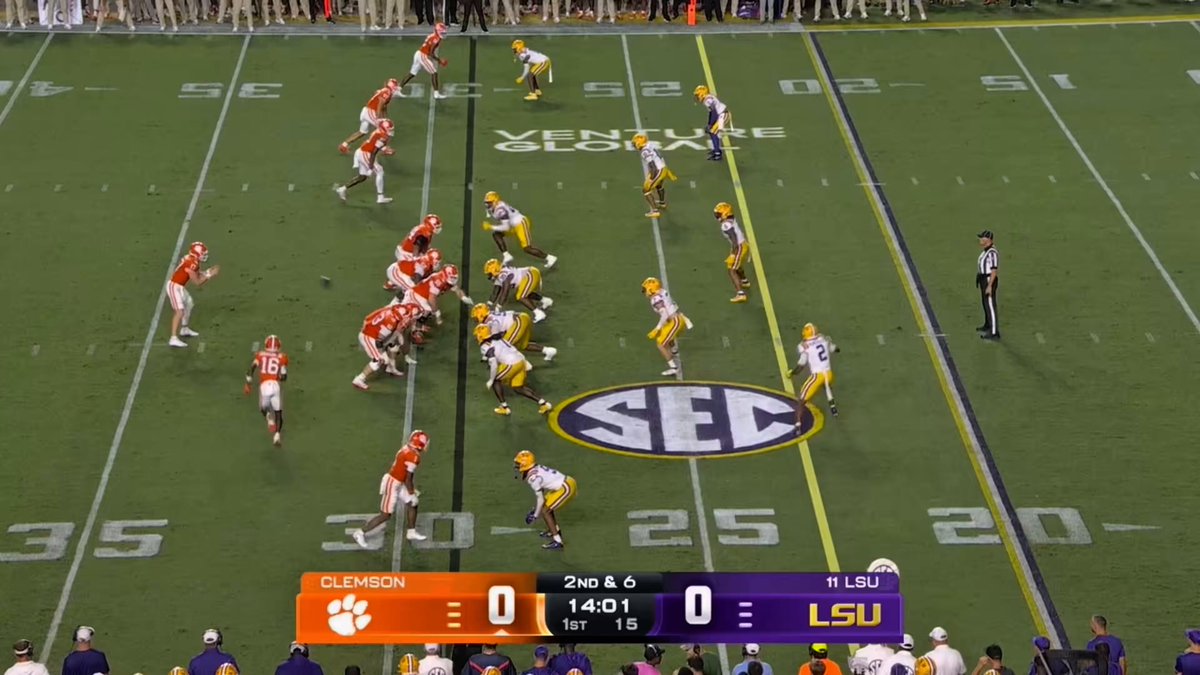 Dominate debut from new look LSU defense. Blake Baker got these boys flying around.