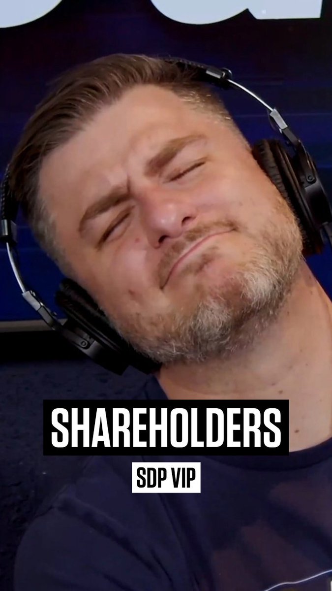 He was a good man. He drove shareholder value. 🥲 #SDP #VIP