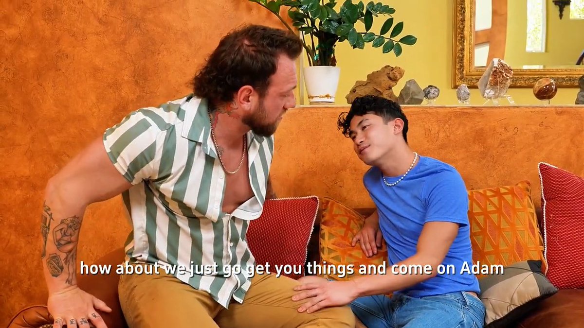 HE JUST ADMITTED HE THINKS THE GUY SITTING NEXT TO HIM IS HOT… AFTER THE DATE WENT BAD You can actually feel the conversation change What starts as a post-date conversation about how badly the night went suddenly turns into a much more personal admission and now neither of them can pretend they don't know what's being said. The funniest part? The confession isn't even delivered like some huge romantic speech. It's almost painfully casual. That you’re hot, you knowwas WAY too honest. Sometimes the most dangerous thing you can do is say what you're actually thinking.