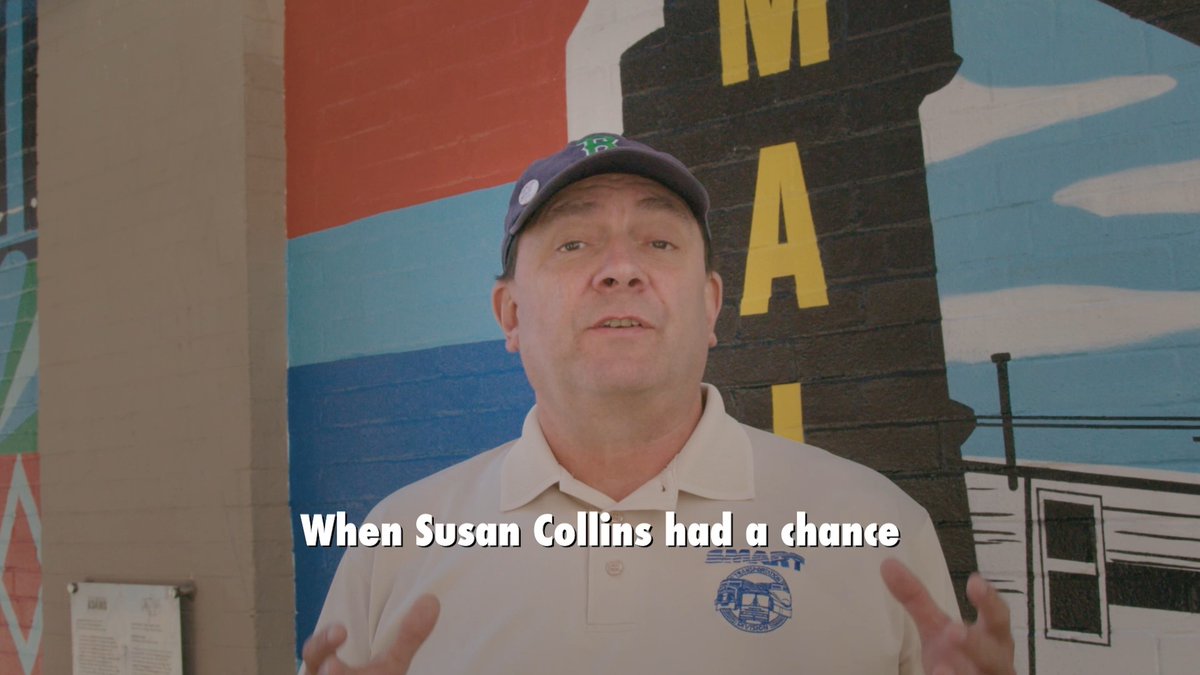 When Susan Collins had a chance to block Trump's blanket tariffs from driving up costs, she voted no. I'm sick of her letters. I'm sick of her “concern.” It's time Mainers had someone in that U.S. Senate seat who will actually stand up for them.