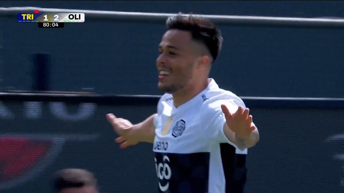 ⚽️ ¡EL TANQUE! Hugo Sandoval vuelve a poner en ventaja a Olimpia. 📺Tigo Sports ▶️Viví el #ClausuraAPF2026 en