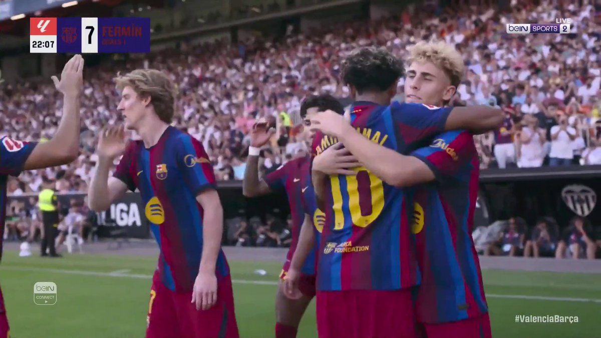 ⚽️ فيرمين لوبيز يضاعف تقدم برشلونة بتسديدة رائعة من على حدود منطقة الجزاء 🔥 #الدوري_الإسباني