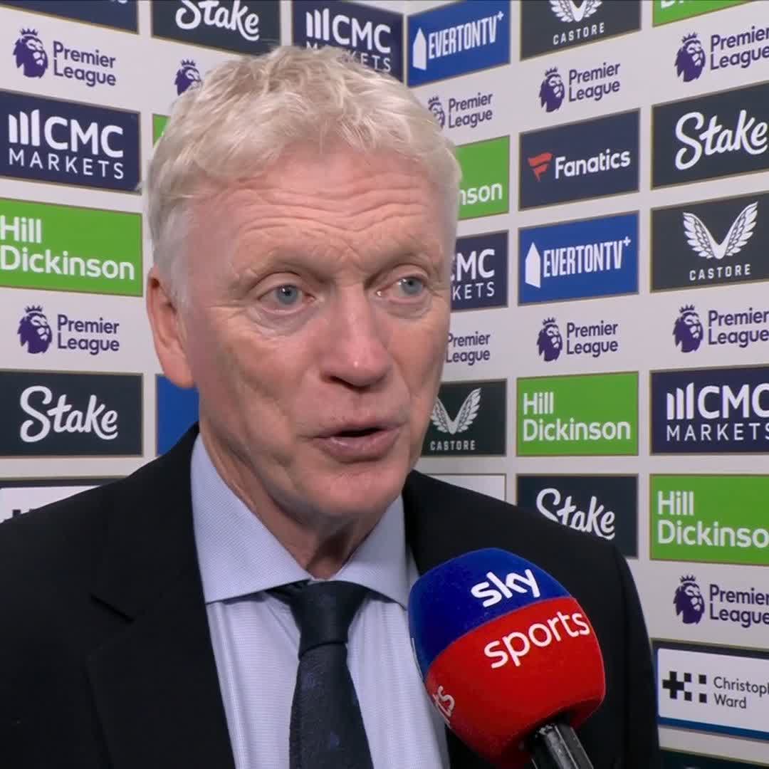 "I was desperate to win it!" David Moyes wanted the three points against Manchester United 🔵