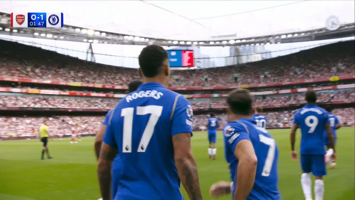 Morgan Rogers fires Chelsea in front inside TWO minutes! ⚡️