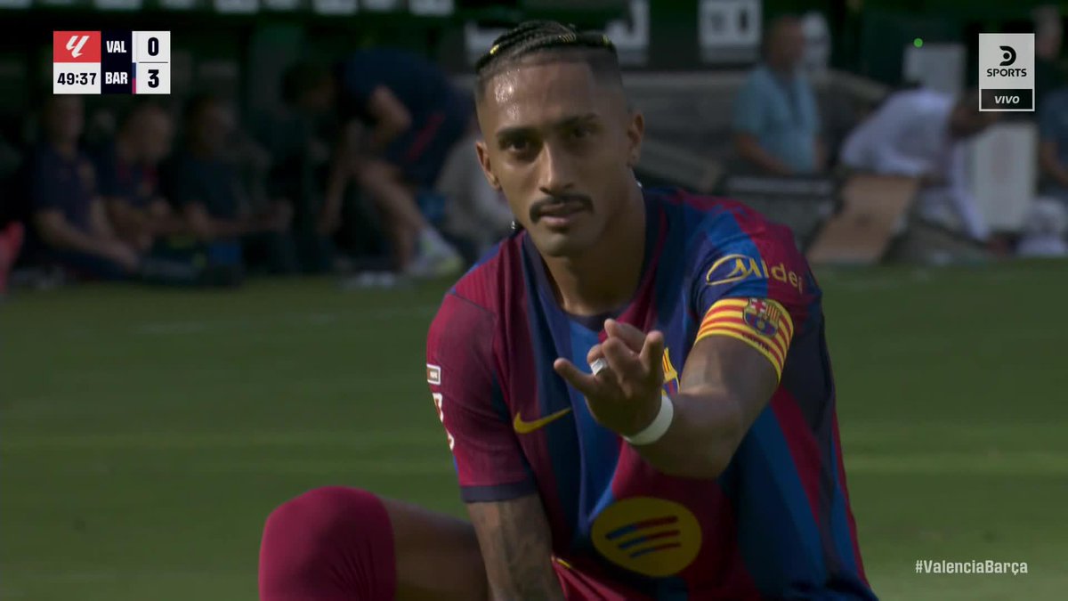 😮💨🇪🇸 BARCELONA VUELA Y GOLEA 3-0 A VALENCIA. ES EL SEXTO GOL DE RAPHINHA EN ESTA LIGA. ‼️