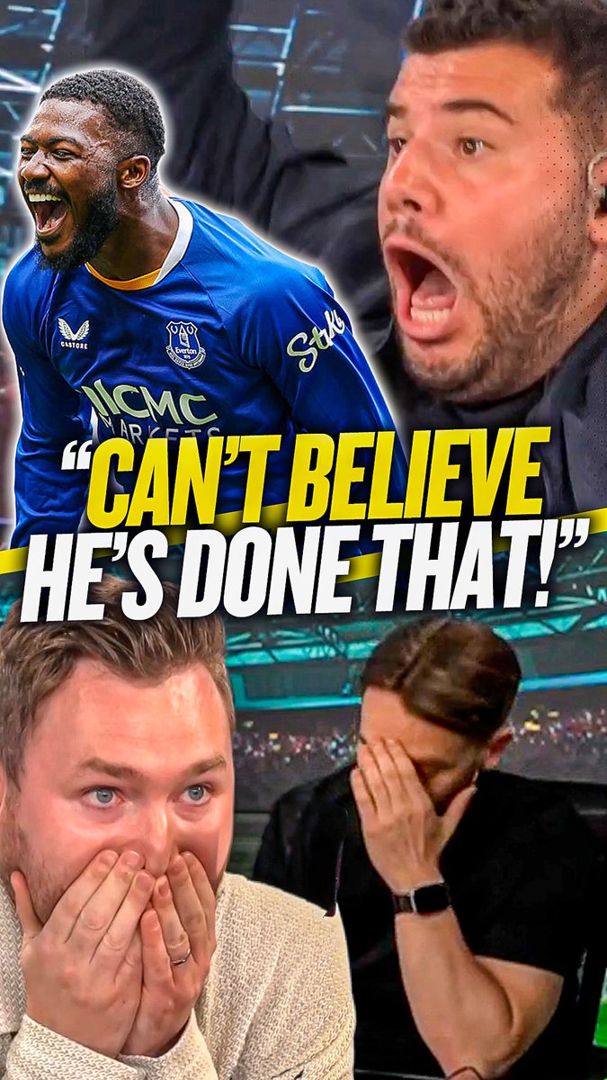 "What a BEAUTY!" Ainsley Maitland-Niles SCREAMER steals a point for Everton! This episode of Goals is brought to you by William Hill. 18+