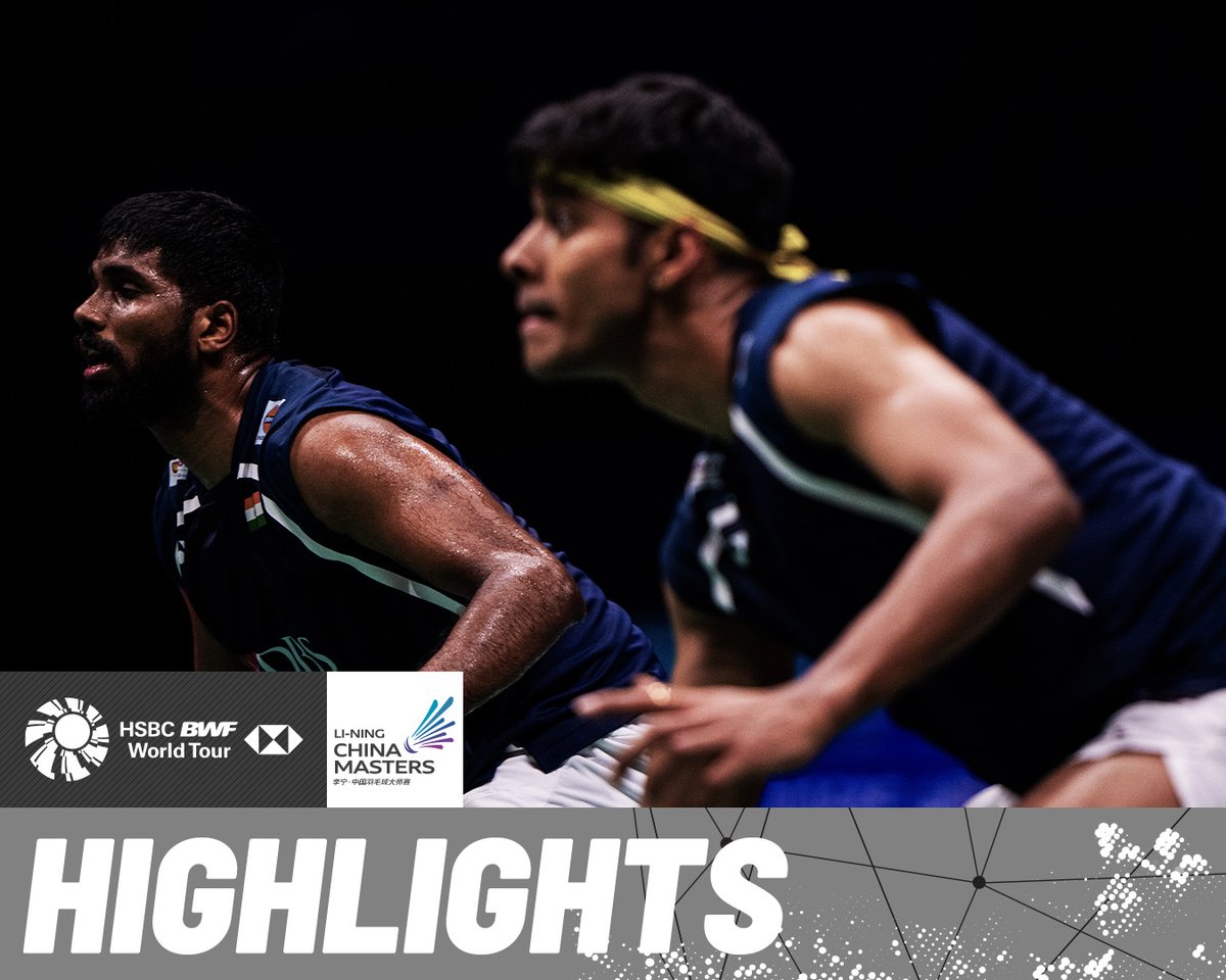 He/Ren 🇨🇳 go the distance against No.4 seeds Rankireddy/Shetty 🇮🇳. #BWFWorldTour #ChinaMasters2026