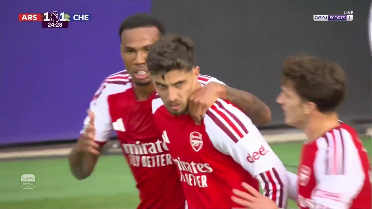 هافيرتز يدرك التعادل للغانرز 🔥⚽️ #الدوري_الإنجليزي