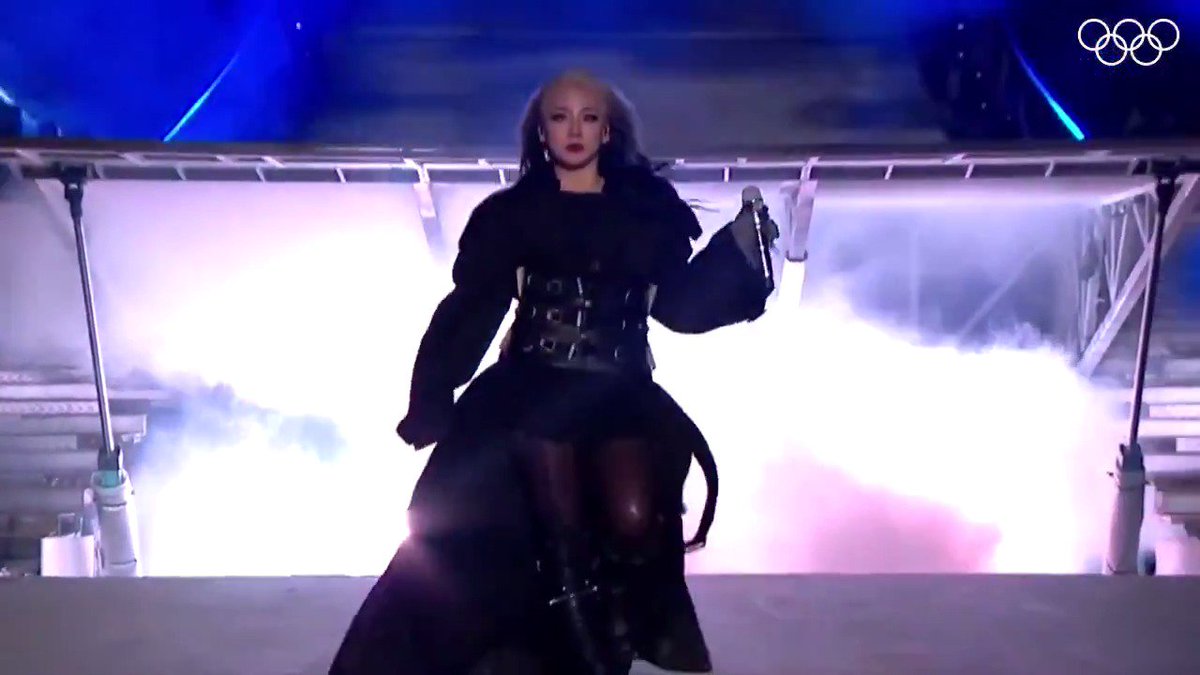 when that kpop girl performed at the olympics and changed the whole aura.