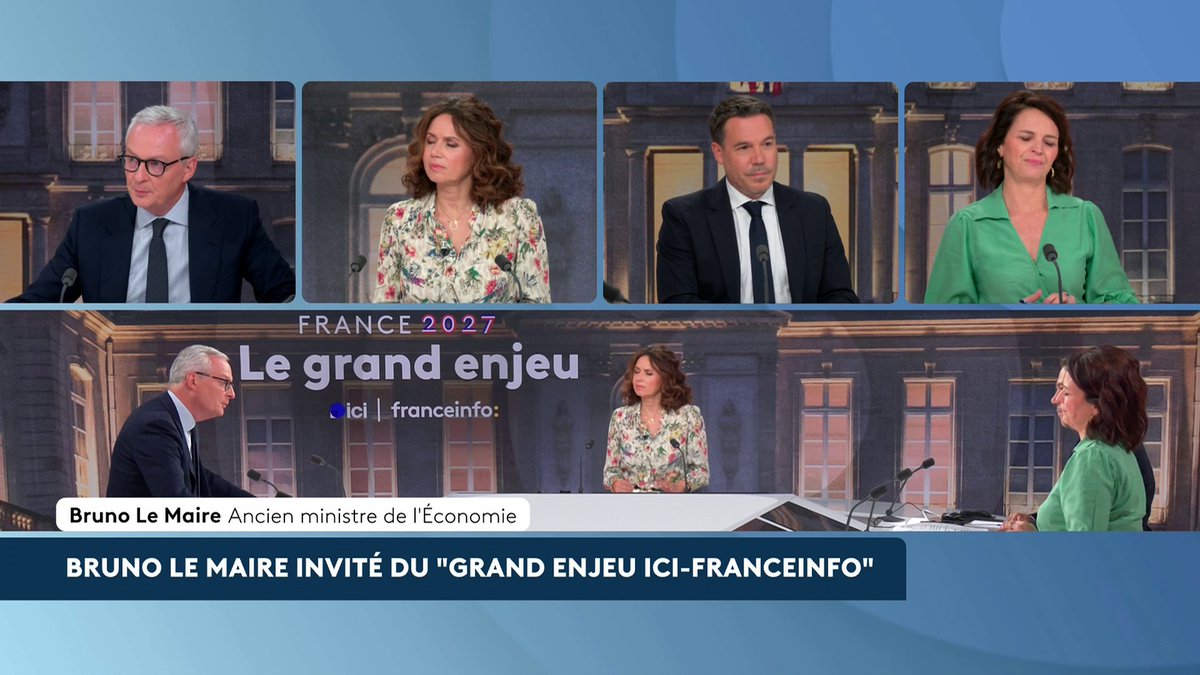 🔴🗣️ "L'Europe est en train d'oublier son passé et de construire son avenir en oubliant à quoi ont conduit les nationalismes, la brutalité, la xénophobie, le rejet de l'autre", alerte Bruno Le Maire, ancien ministre de l'Économie et des Finances. #LeGrandEnjeu #Canal16