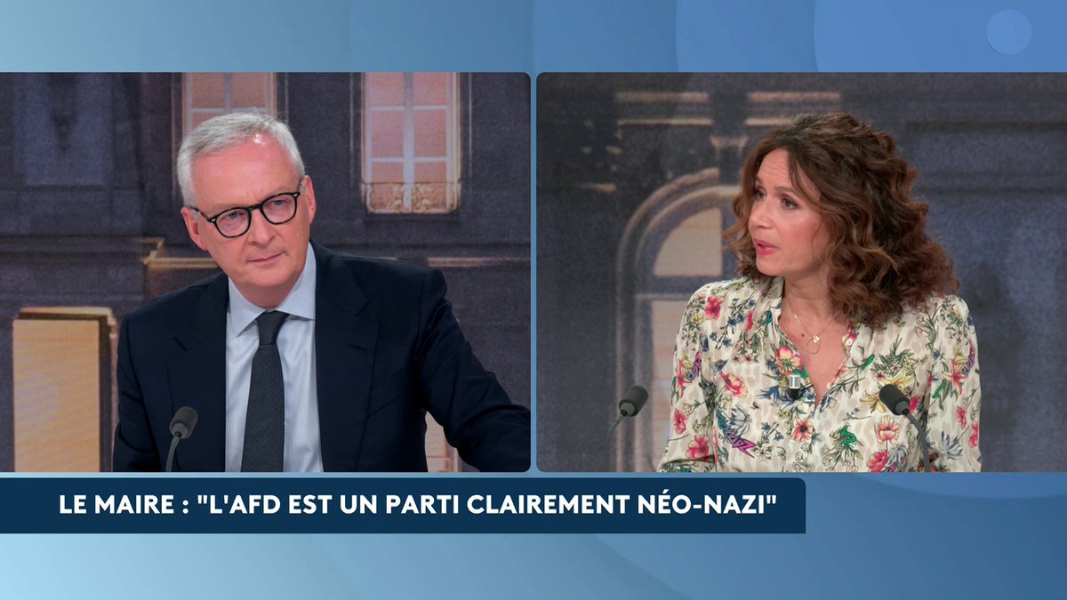 🔴🗣️ "Ce qui irrite profondément les gens, et je partage leur irritation, c'est de savoir que l'État n'arrive pas à expulser un étranger en situation irrégulière sur le territoire", affirme Bruno Le Maire. "Il faut un État puissant", ajoute-t-il. #LeGrandEnjeu #Canal16