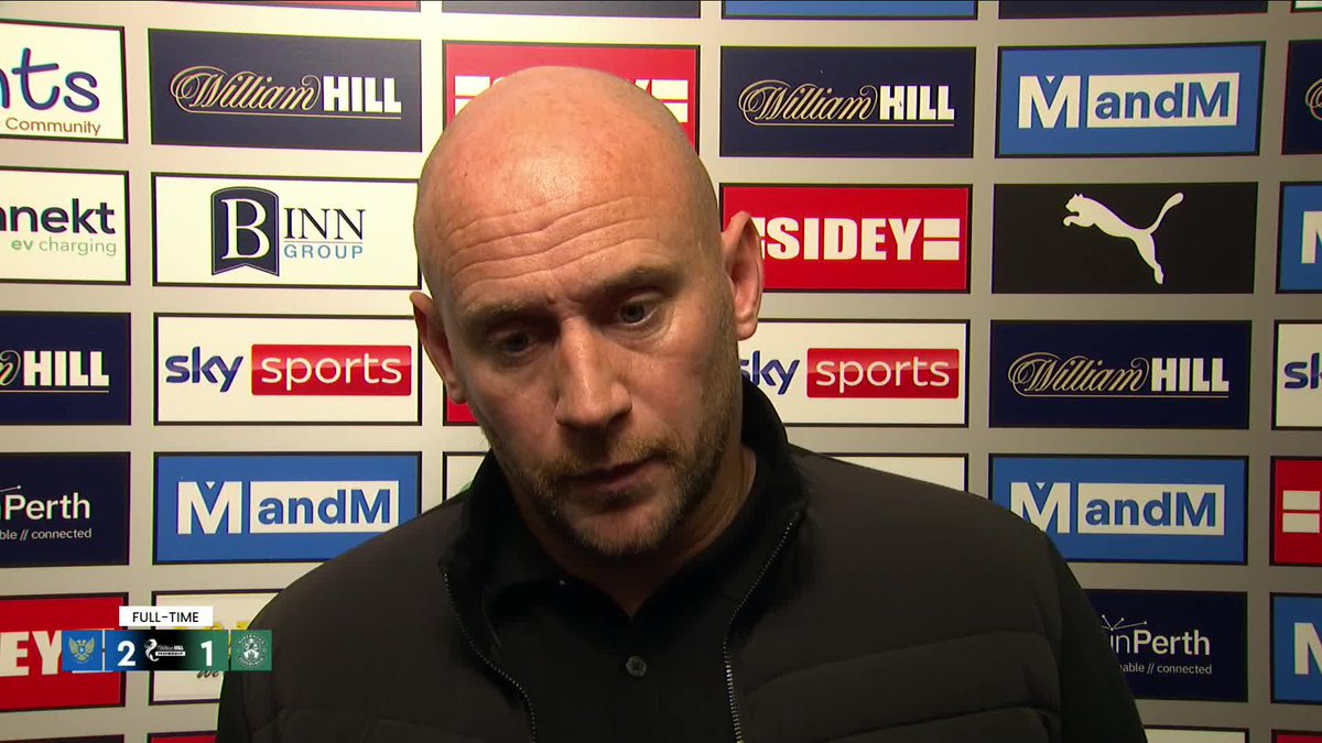 ๐ฅฌ Hibernian Football Club head coach David Gray assesses his side's display against St. Johnstone today "The biggest bit today that's really hard to take is the lack of reaction to a derby defeat" ๐ฃ๏ธ