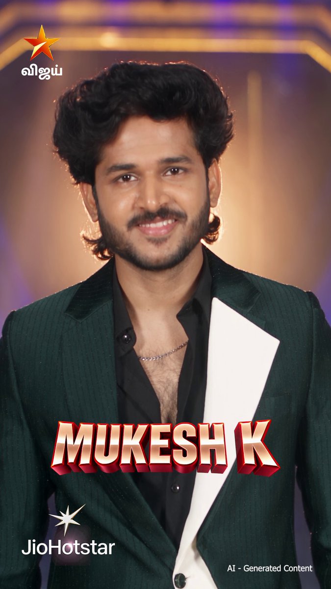 பிக் பாஸ் இல்லத்தில் #MukeshK | #NOWSHOWING | Bigg Boss Tamil Season 10 #GrandLaunch Bigg Boss Tamil Season 10 #GrandLaunch - இப்போது ஒளிபரப்பாகிறது நம்ம விஜய் டிவில.. #Nowshowing #BiggBossTamilSeason10 #TuneInNow #Ottikichi #VijaySethupathi #CarniVizha #BiggBossSeason10Tamil #BiggBoss10 #BiggBossSeason10 #VijayTV #VijayTelevision