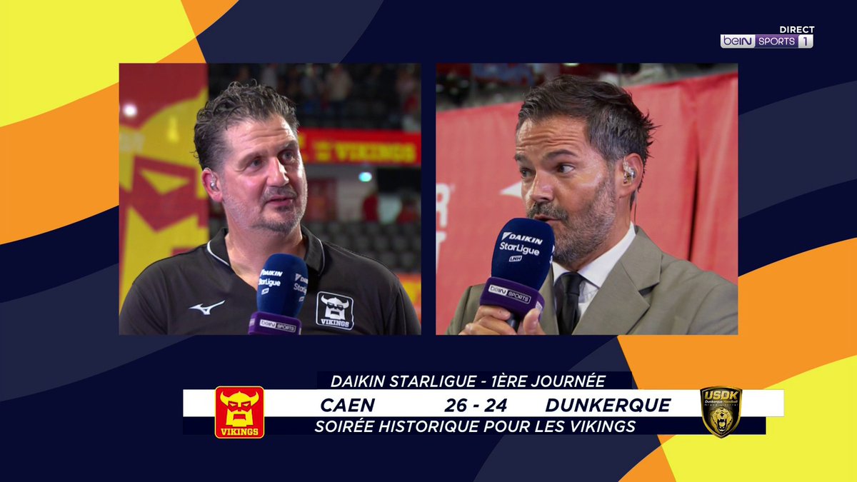 #DaikinStarLigue 🗣 Les mots forts de Sébastien Quintallet après la victoire historique des Vikings ! 🤾‍♂️ #HandExtra