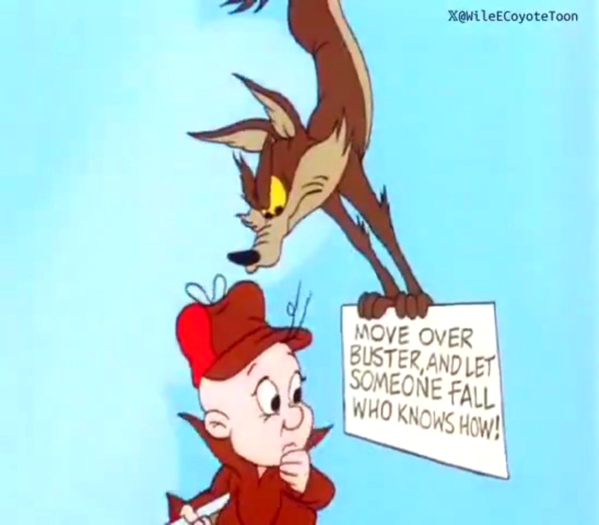 No one can take my place when it comes to falling off a cliff