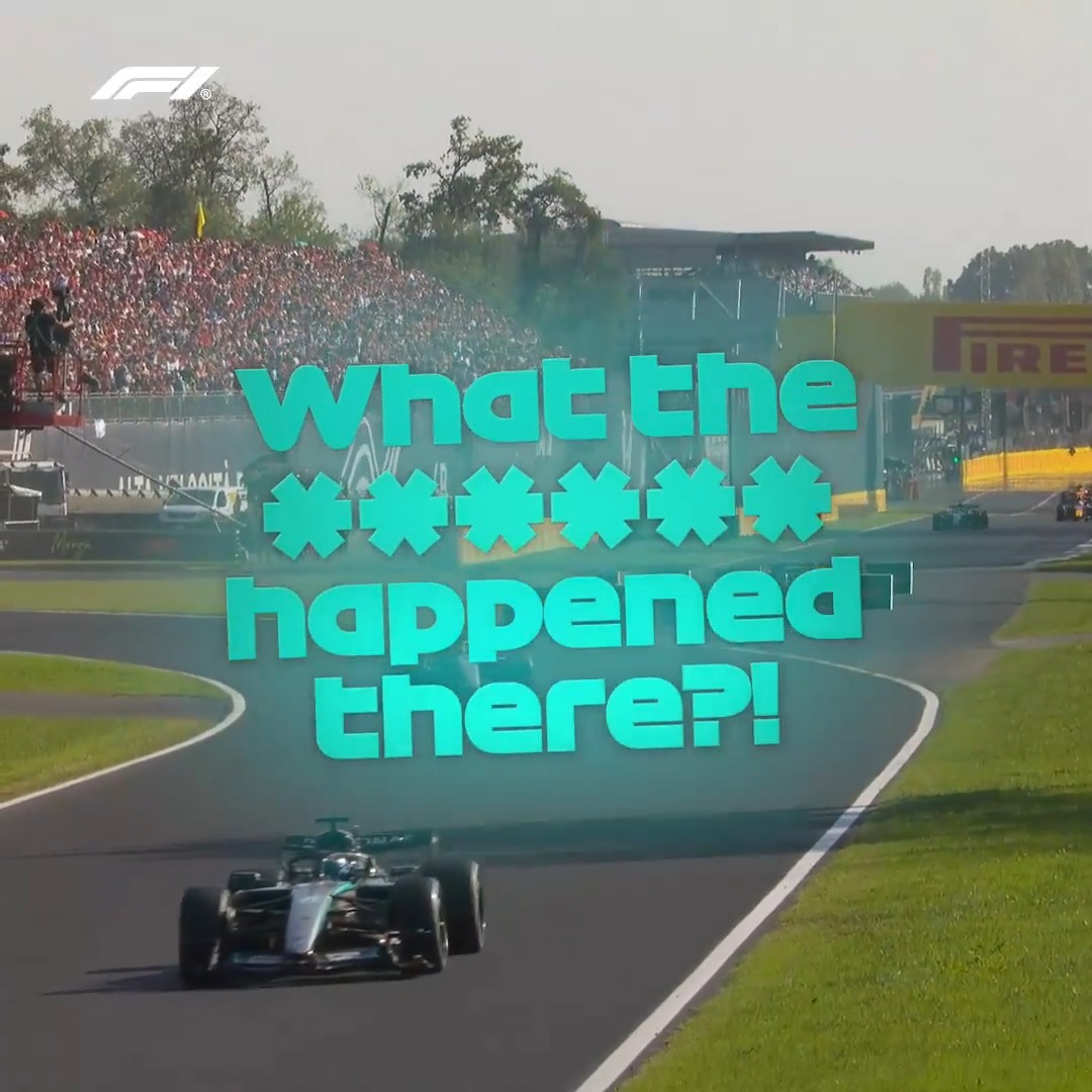 From the gravel trap to the lead of the race 💪 Nothing but 100% commitment from Kimi Antonelli #F1 #ItalianGP