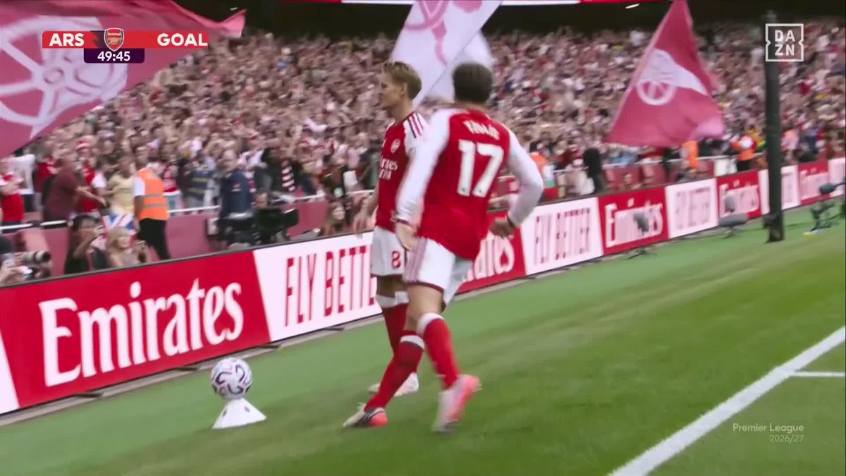 De este Arsenal hablaba al decir que ganar la liga podía quitarles presión para desbloquear el próximo nivel. Bordaron su fútbol al son de Odegaard y Havertz, y Raya protegió lo que un peligroso Chelsea quiso llevarse. Gracias por acompañarnos en DAZN España