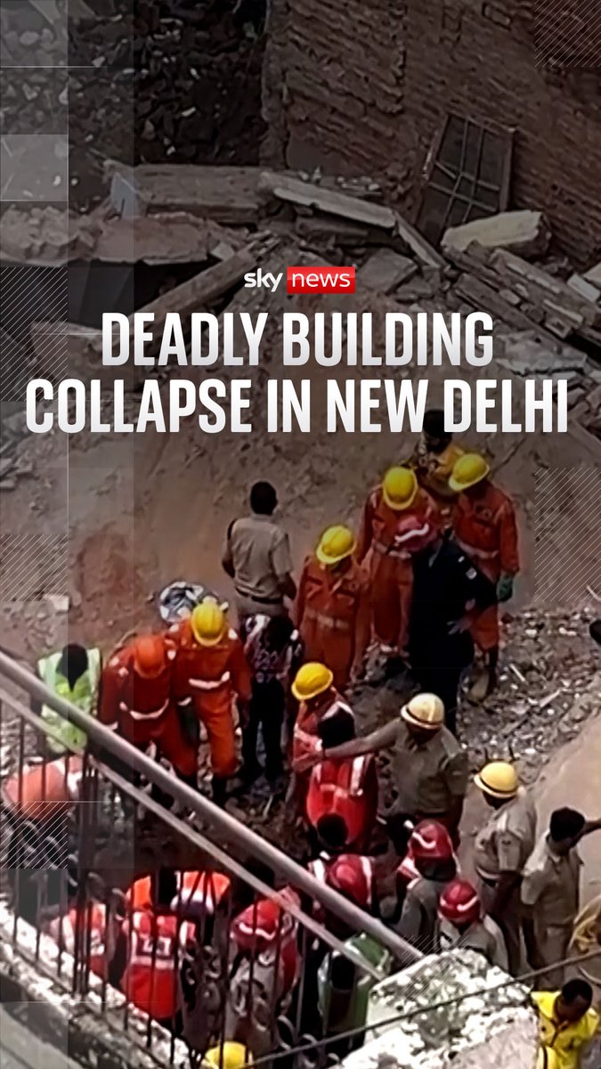 At least one person has died and dozens of others have been injured after a building collapsed in a student neighbourhood in New Delhi. Residents say the buildings in the area are old and poorly maintained. Latest world news: