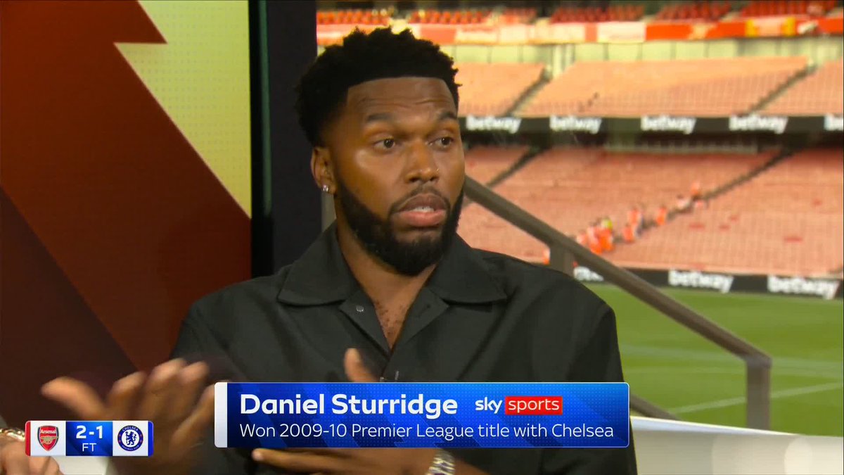 "That's not sustainable" Daniel Sturridge reflects Chelsea's performance after the 2-1 defeat to Arsenal 💭