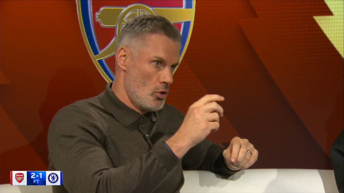 "Gyokeres is never taking Havertz's place" Jamie Carragher discusses the role that Mikel Arteta wants his forward to play 🔴