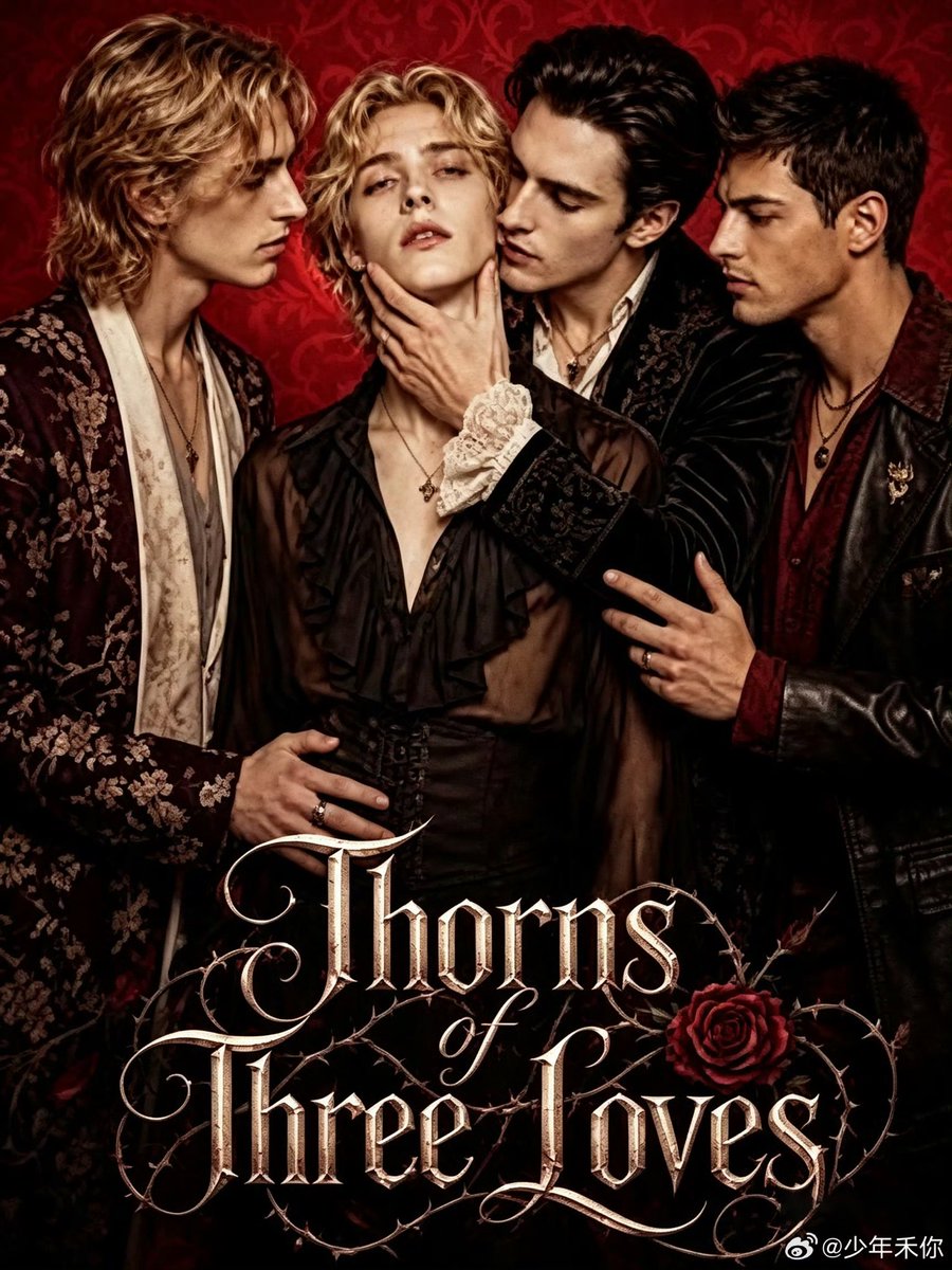 三爱荆棘 #AIDrama|#BL|#Vampire|#AI漫剧 Ethan为了复仇接近吸血鬼首领Lucien,却没想到自己反而一步步陷了进去。 旧情人、狼人、复仇……这场感情游戏,到底谁才是认真的?🩸 1-36集:
