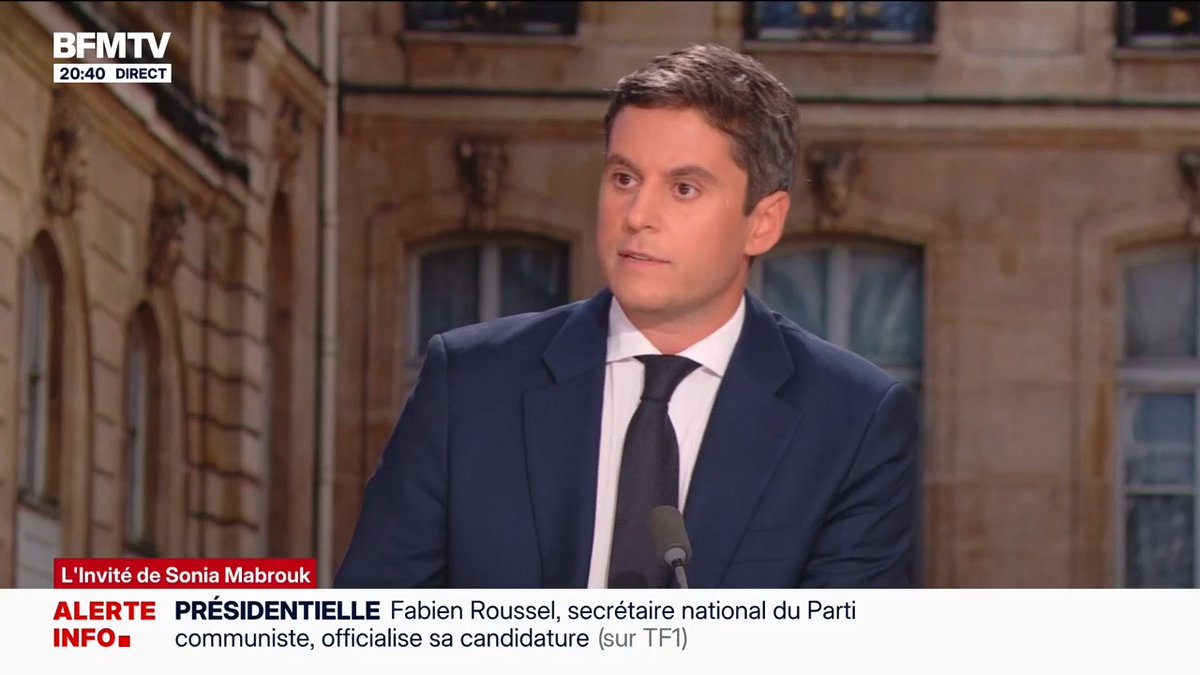 La victoire de l'extrême droite en Saxe-Anhalt doit constituer un signal d'alarme. Un signal d’alerte pour tous ceux qui pensent que proposer à nos compatriotes de faire barrage à l'extrême droite constitue un projet politique. C’est par la vision, par les propositions que nous porterons un optimisme. Que nous bâtirons un chemin d’espoir pour les Français.