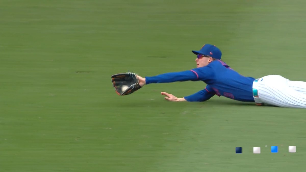 Carson Benge makes another superb grab 😯