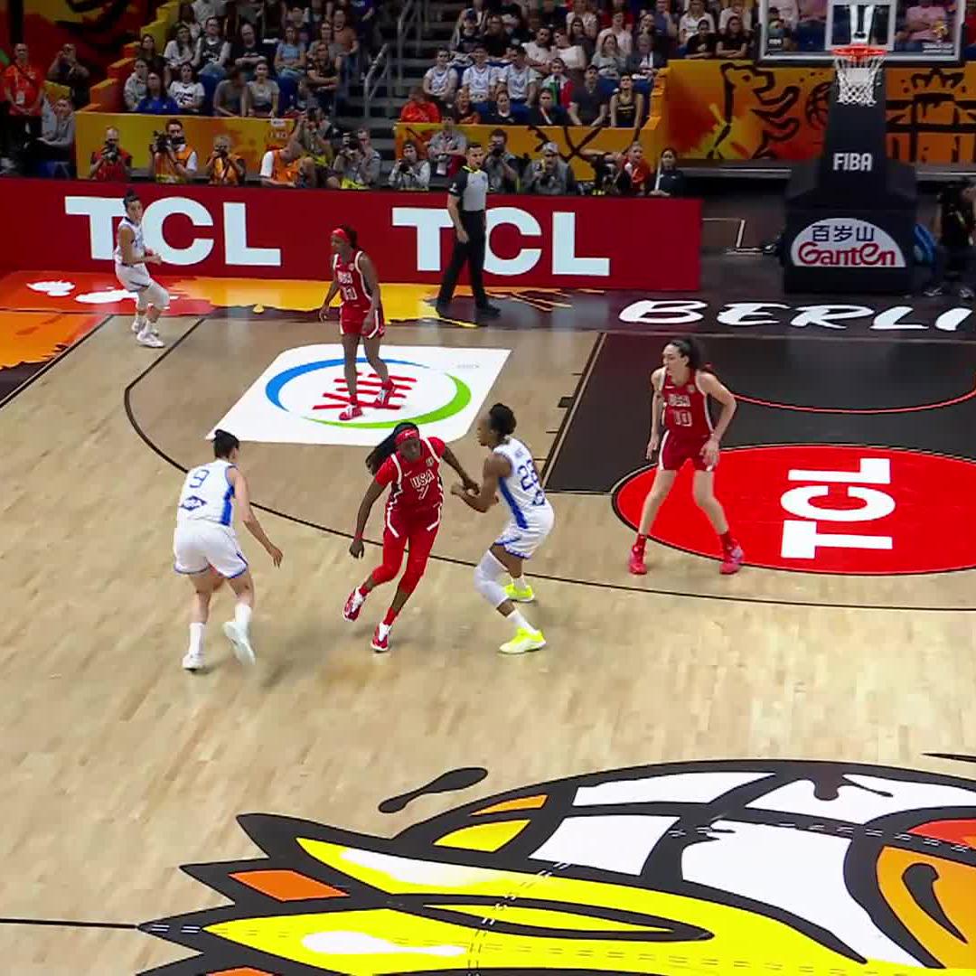 CECI ZANDALASINI IS NASTY 😈 #FIBAWWC
