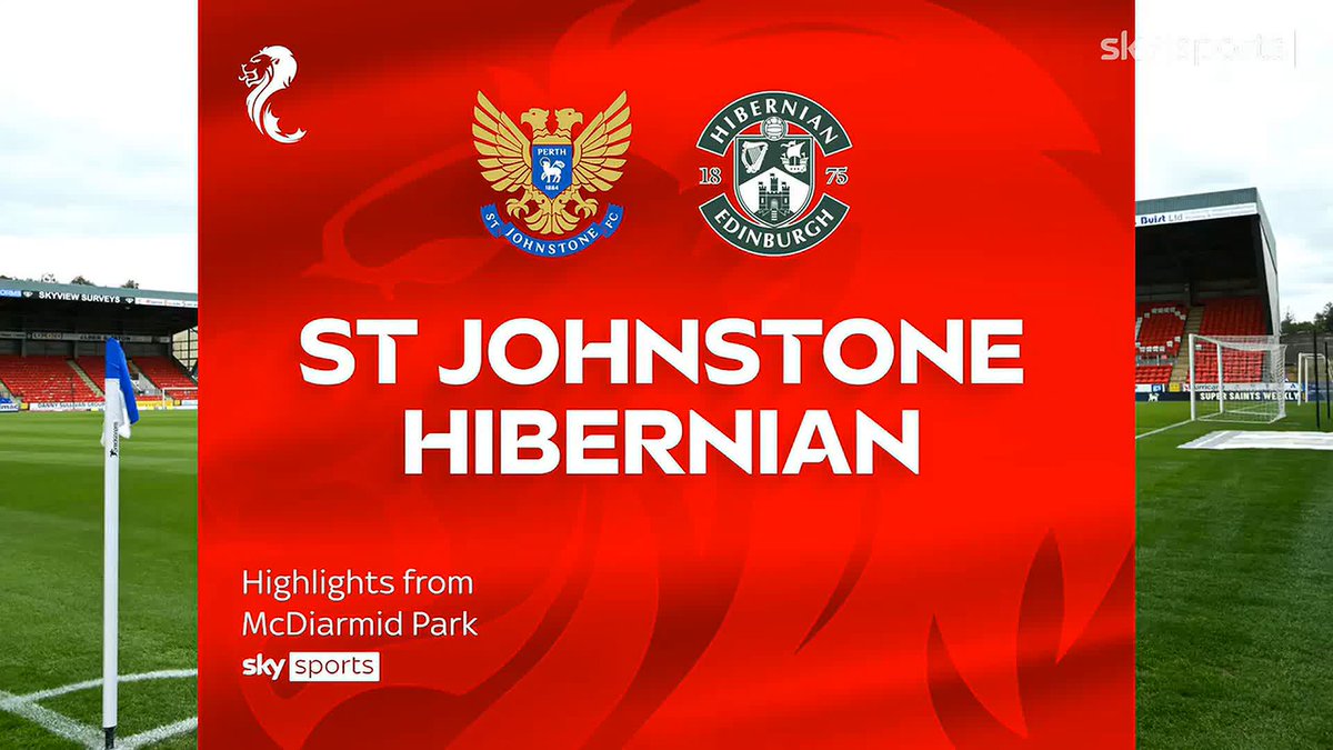 📈 Saints’ second league win 📉 Hibs’ second consecutive loss Highlights from Perth as Josh Fowler’s double sealed victory for the hosts ⤵️