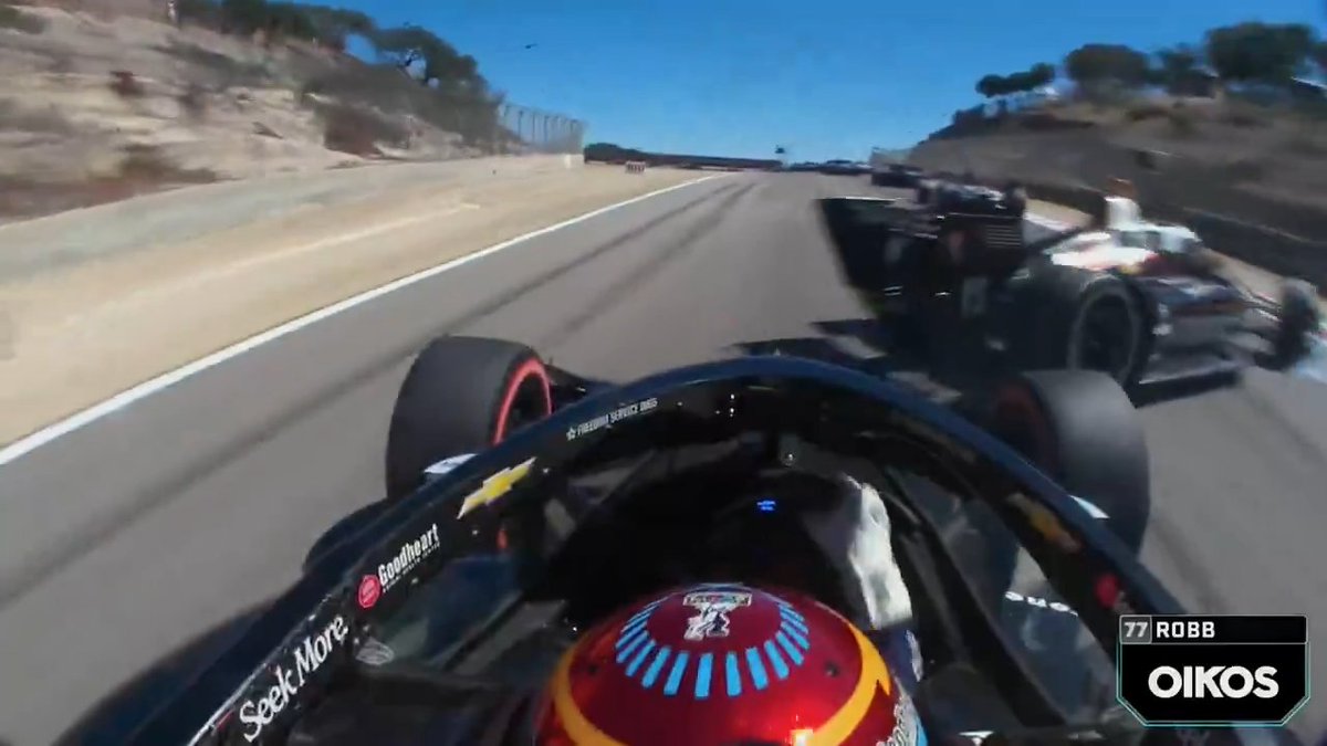 Ray Robb no puede seguir ni 1 minuto más en IndyCar. CRIMINAL lo que le hizo a Hauger. #IndyCar