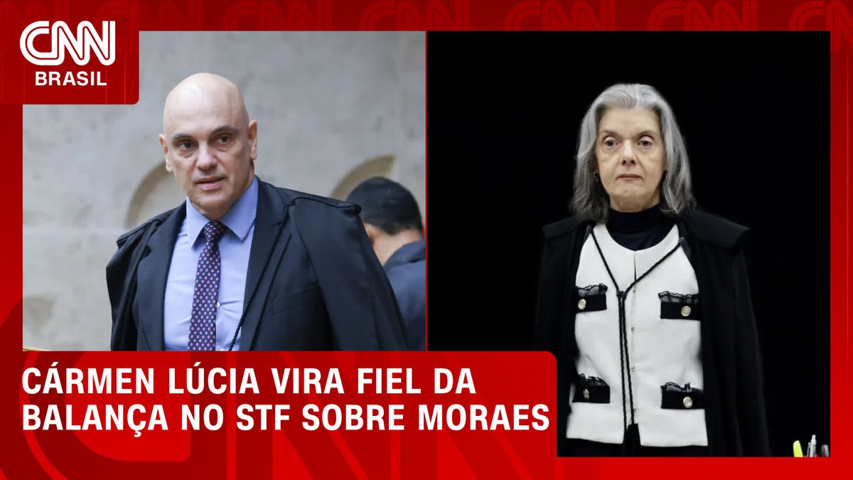 Fiel da balança no STF, Cármen Lúcia avisa que não se submeterá a pressões; assista #CNNAGORA