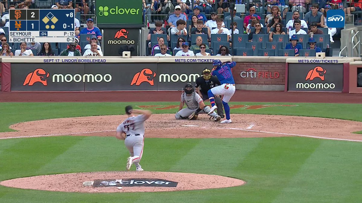 BO BICHETTE LAUNCHES A GO-AHEAD THREE-RUN HOMER!
