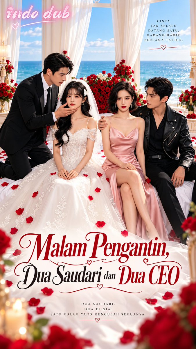 Drama Cina hari ini - Malam pengantin, dua saudari salah masuk kamar! Dua CEO bersaudara pun sama-sama jatuh cinta pada Mereka 😄❤️