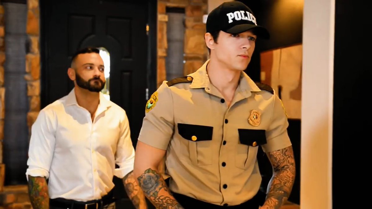 Jayden Marcos had a police officer standing at his door accusing him of stealing packages… and somehow this conversation got even more ridiculous. At first, Jayden looks genuinely caught off guard. Then the officer starts questioning him about the packages, walks through the situation, and the whole thing slowly turns from a serious accusation into an absurd back-and-forth. And Jayden's reaction makes it even better because you can tell he's trying to figure out whether this officer is actually accusing him or messing with him. The conversation just keeps escalating until the “package thief accusation becomes the joke. The officer had the straightest face imaginable while Jayden was basically trying to figure out what was happening. Imagine opening your door expecting a normal morning and getting interrogated about packages instead.